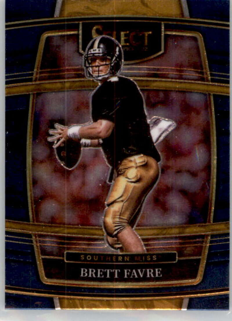 2022 Panini Select Draft Picks Blue #51 Brett Favre Concourse NM Near Mint