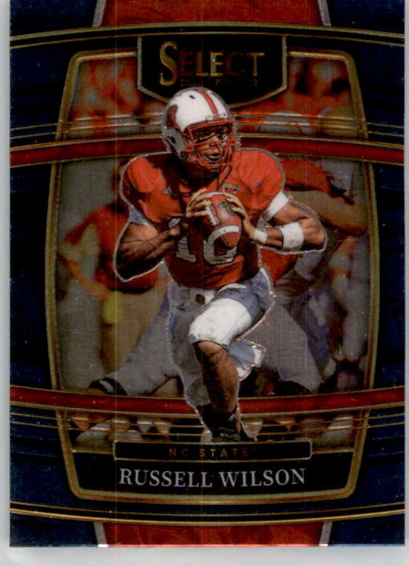 2022 Panini Select Draft Picks Blue #77 Russell Wilson Concourse NM Near Mint
