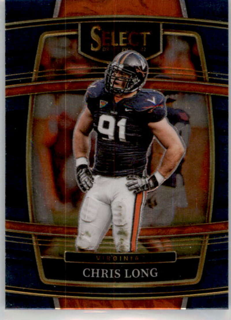 2022 Panini Select Draft Picks Blue #79 Chris Long Concourse NM Near Mint