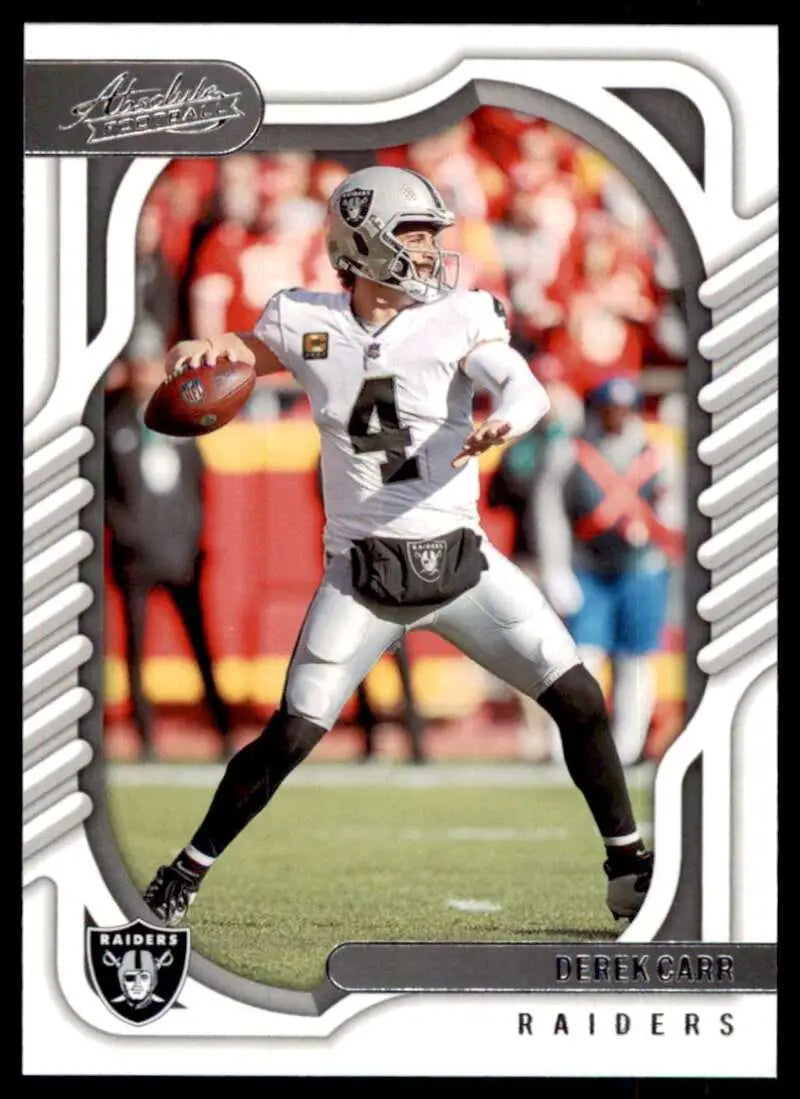 2022 Panini Absolute #63 Derek Carr NM Near Mint LV Raiders