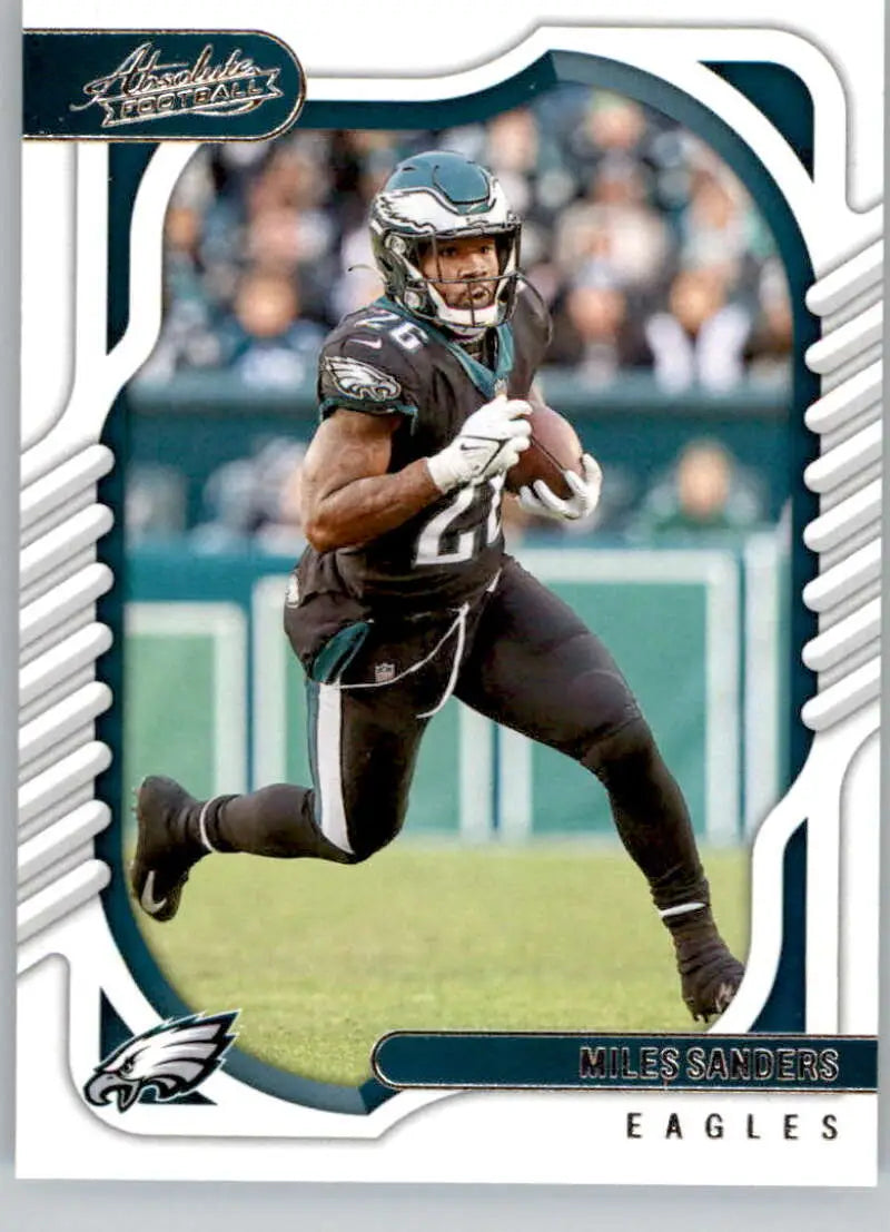 2022 Panini Absolute #73 Miles Sanders NM-MT