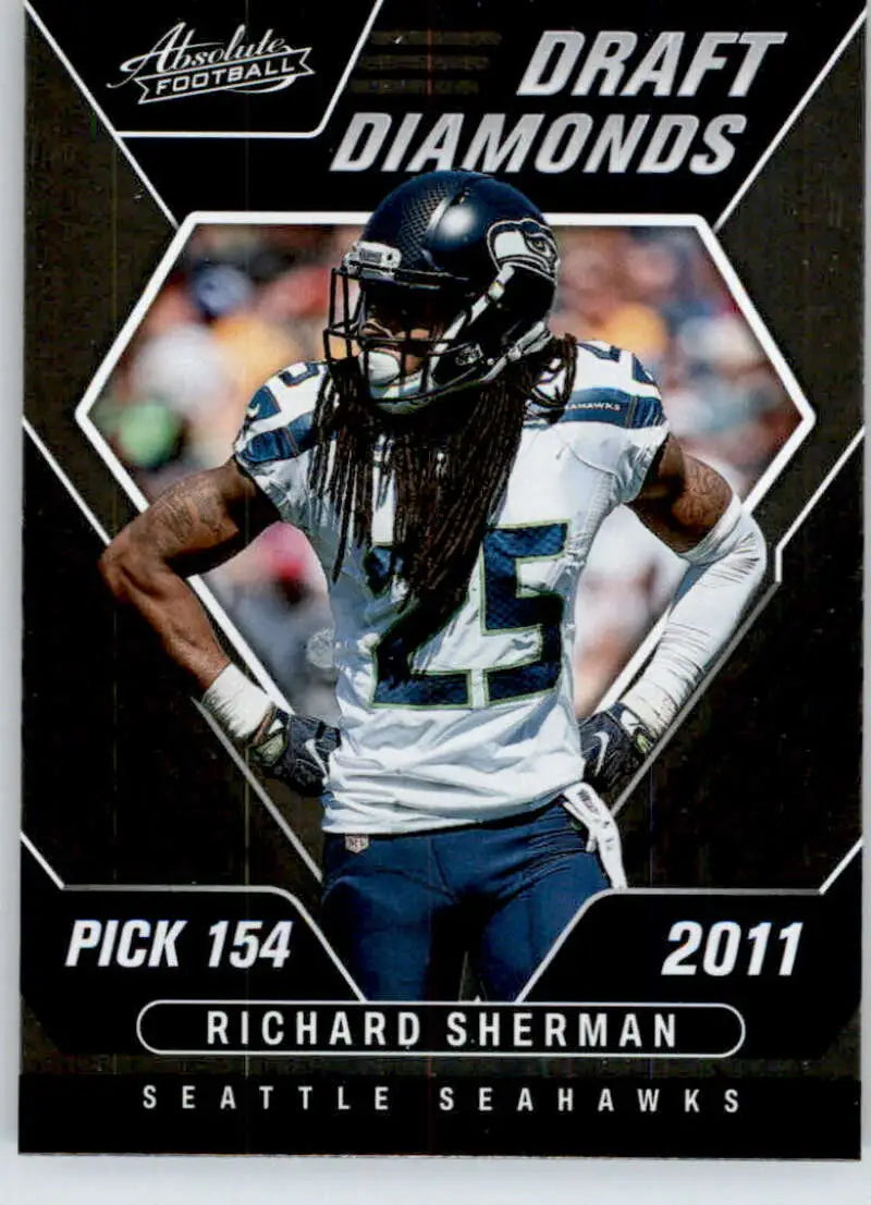2022 Panini Absolute Draft Diamonds #12 Richard Sherman NM-MT