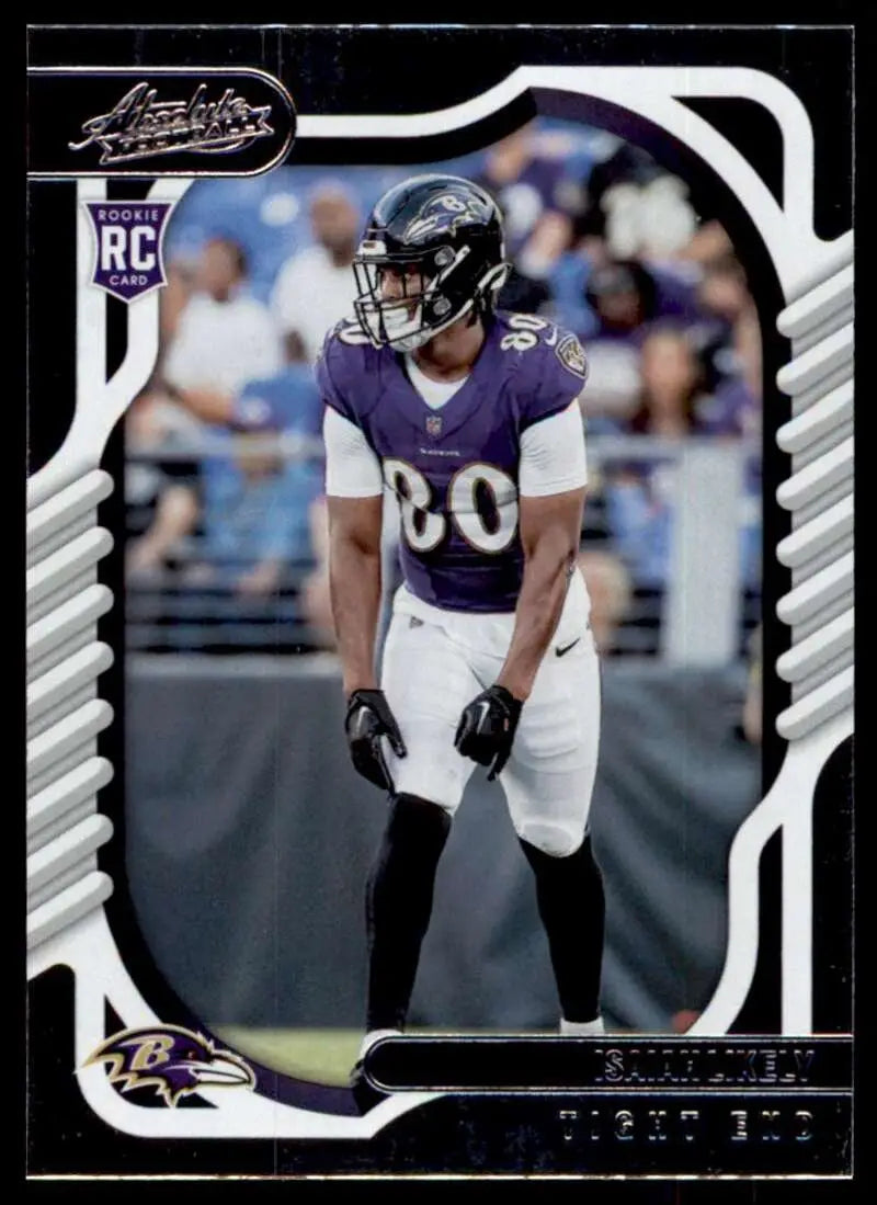 2022 Panini Absolute #164 Isaiah Likely NM-MT RC Rookie