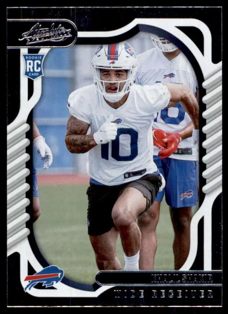 2022 Panini Absolute #179 Khalil Shakir NM-MT RC Rookie