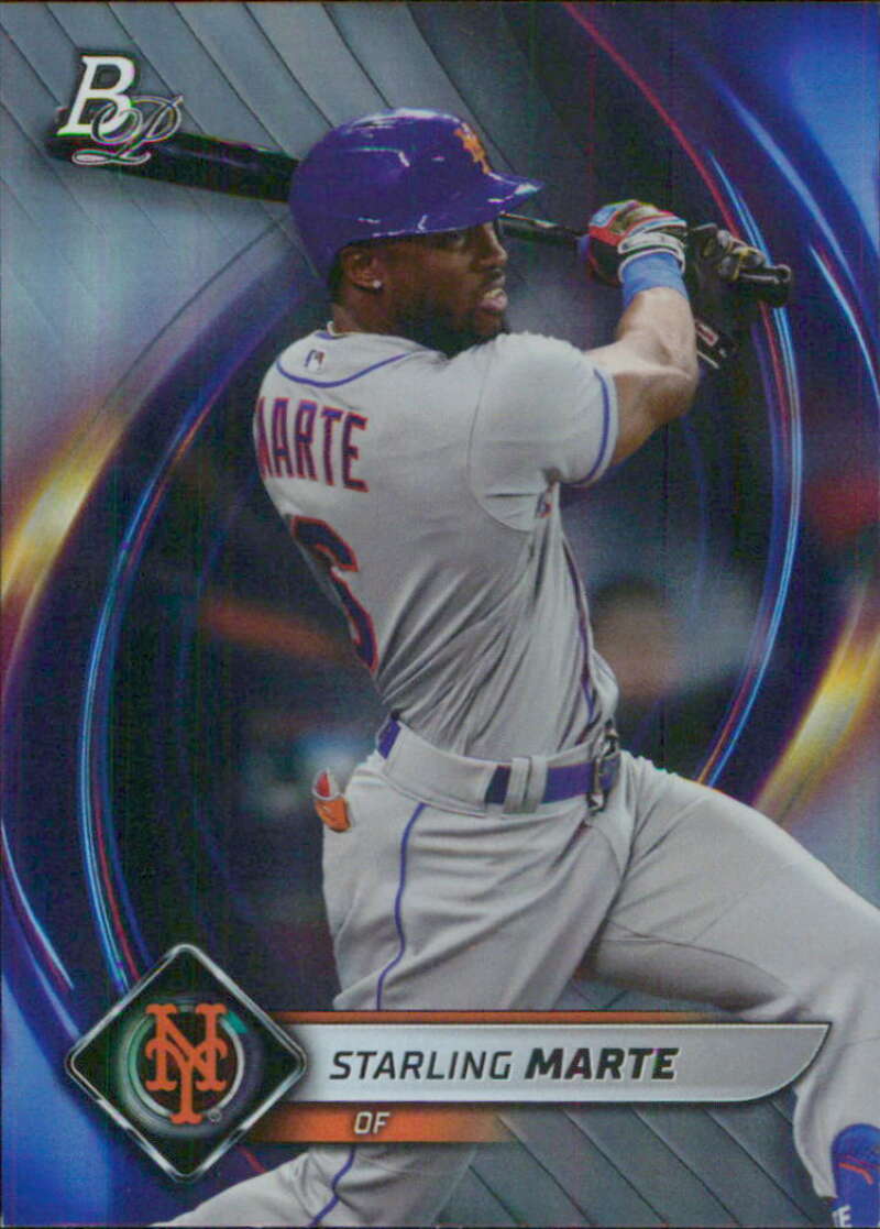 2022 Bowman Platinum #56 Starling Marte NM-MT