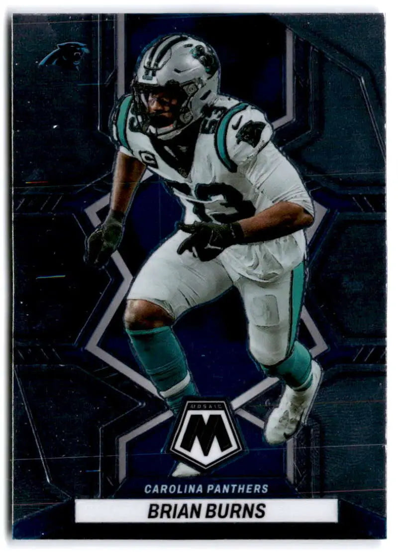 2022 Panini Mosaic #234 Brian Burns NM-MT