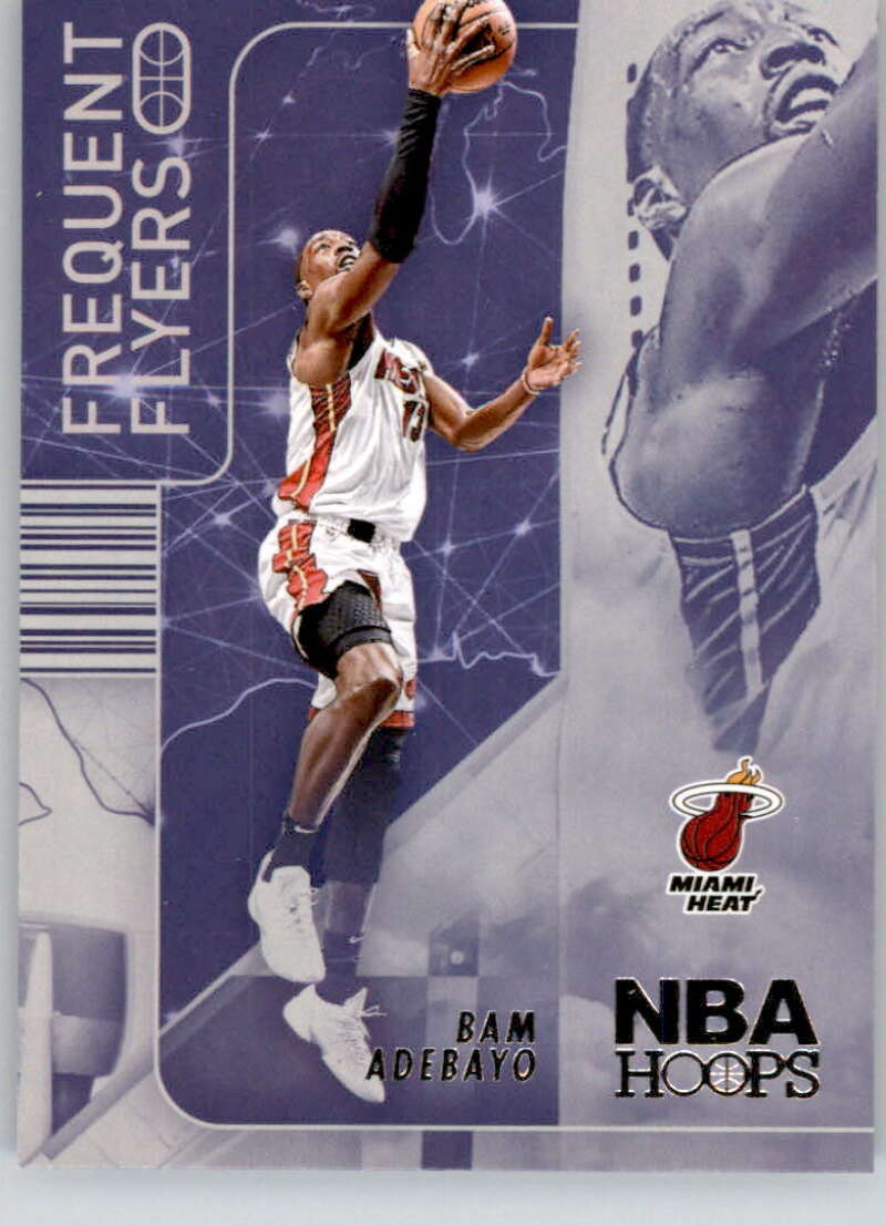 2022-23 Panini NBA Hoops Frequent Flyers #11 Bam Adebayo NM-MT