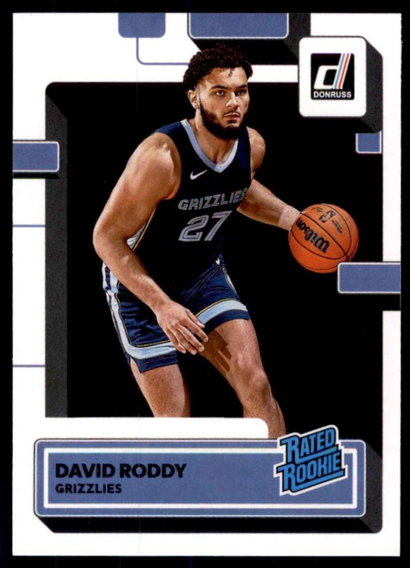 2022-23 Donruss #223 David Roddy Rated Rookie NM-MT RC Rookie