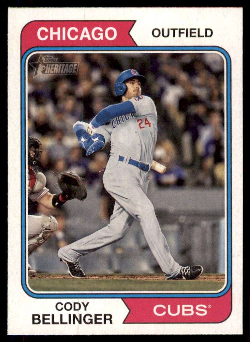 2023 Topps Heritage #28 Cody Bellinger NM-MT Cubs
