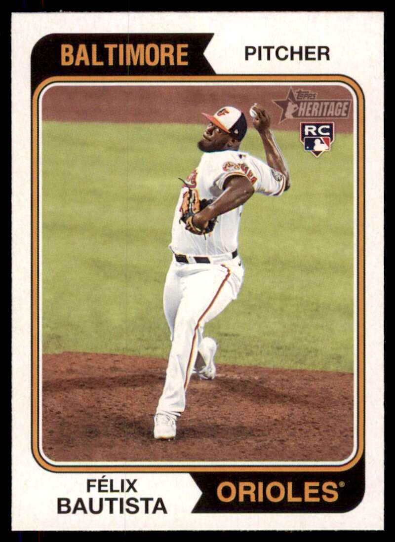 2023 Topps Heritage #40 Felix Bautista NM-MT RC Rookie Orioles