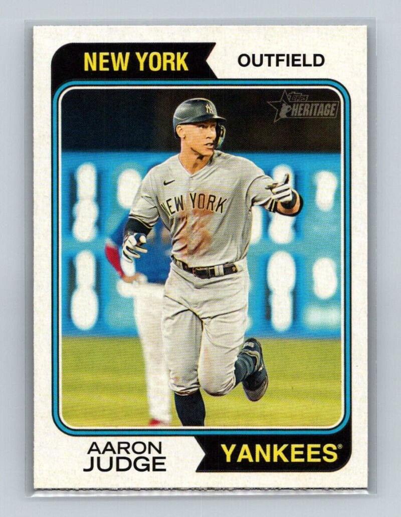 2023 Topps Heritage #152 Aaron Judge NM-MT Yankees