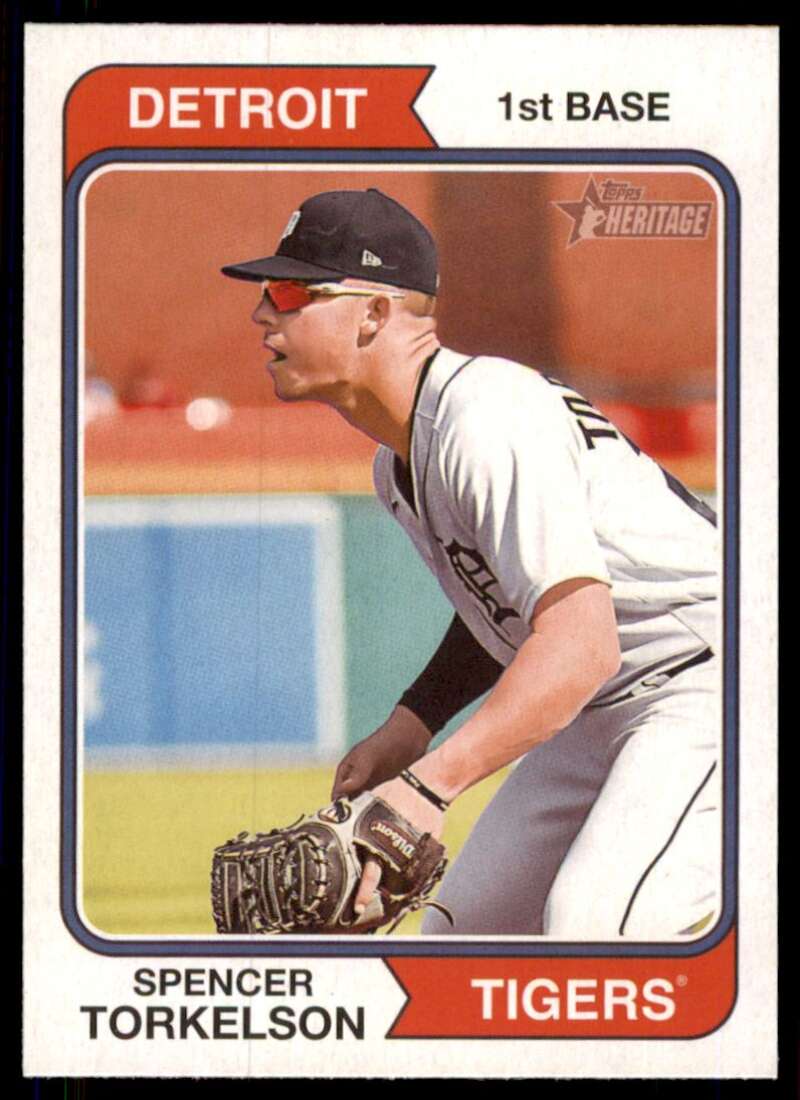 2023 Topps Heritage #215 Spencer Torkelson NM-MT Tigers