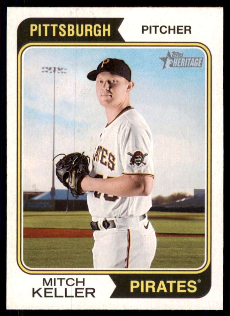 2023 Topps Heritage #220 Mitch Keller NM-MT Pirates