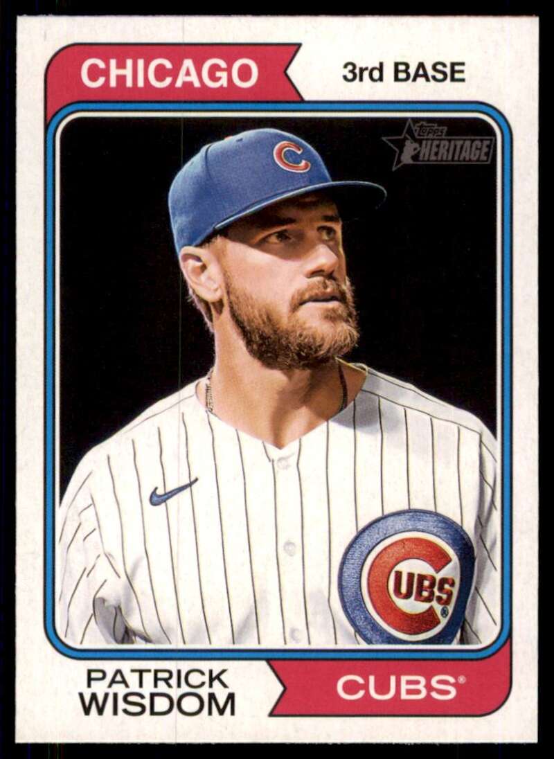 2023 Topps Heritage #228 Patrick Wisdom NM-MT Cubs