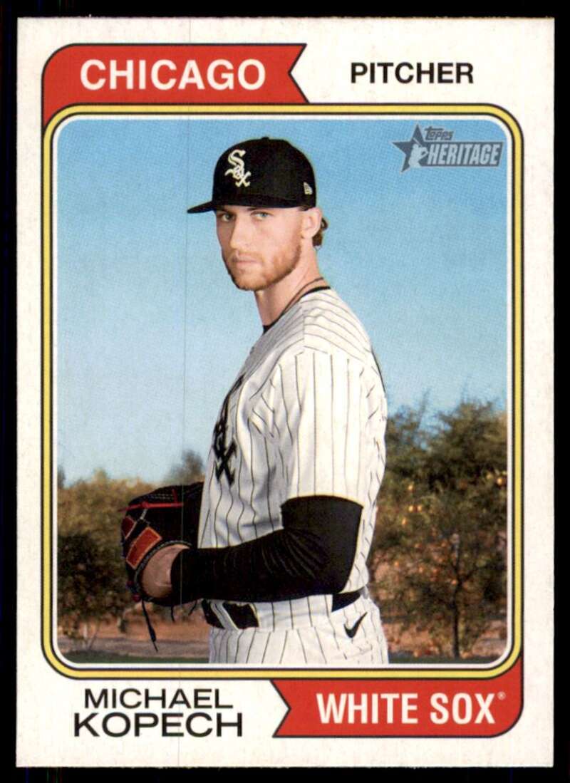 2023 Topps Heritage #229 Michael Kopech NM-MT White Sox