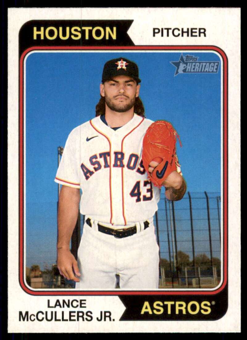 2023 Topps Heritage #235 Lance McCullers Jr. NM-MT Astros