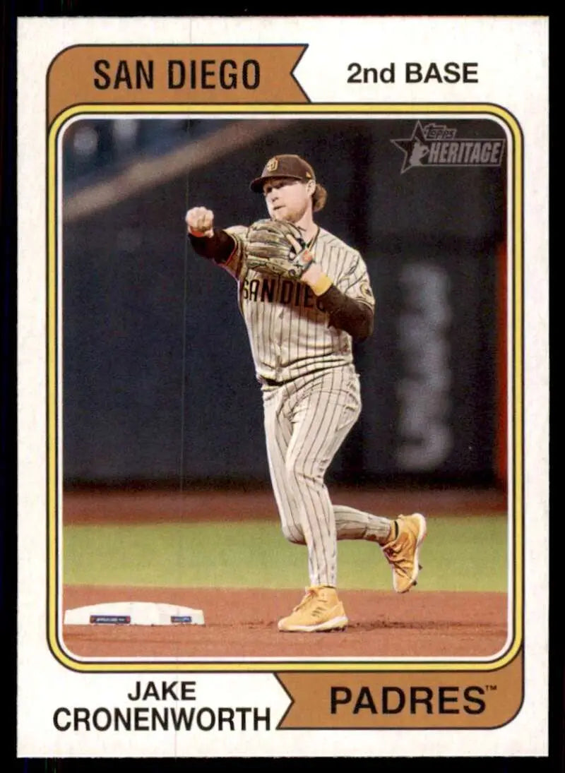 2023 Topps Heritage #246 Jake Cronenworth NM Near Mint Padres