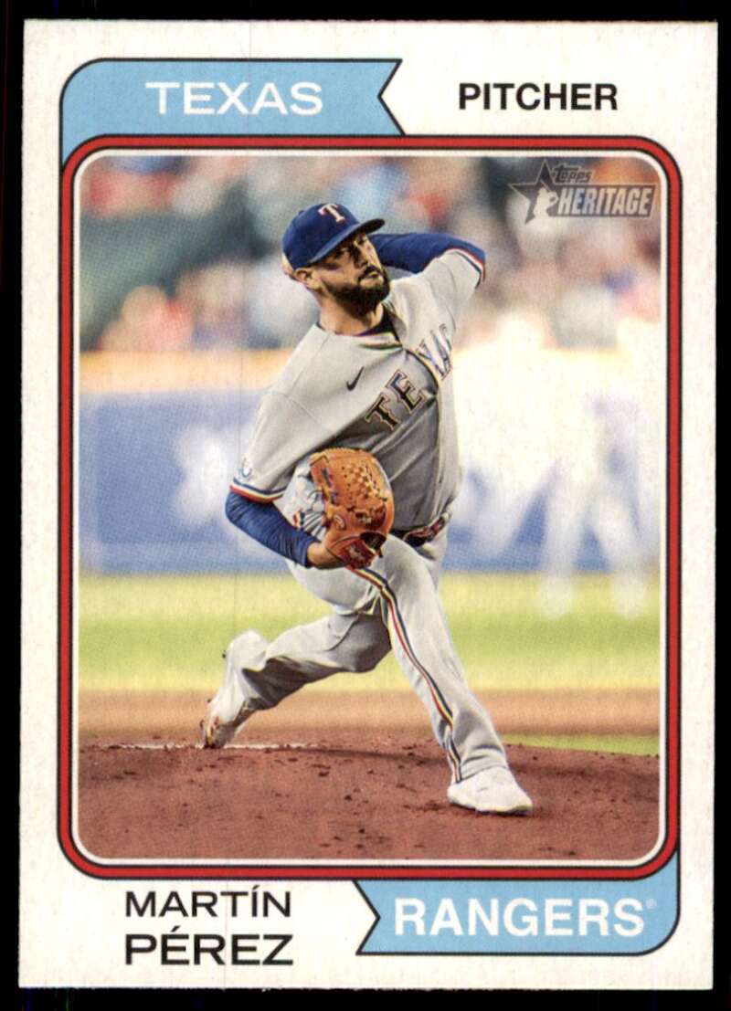 2023 Topps Heritage #298 Martin Perez NM-MT Rangers