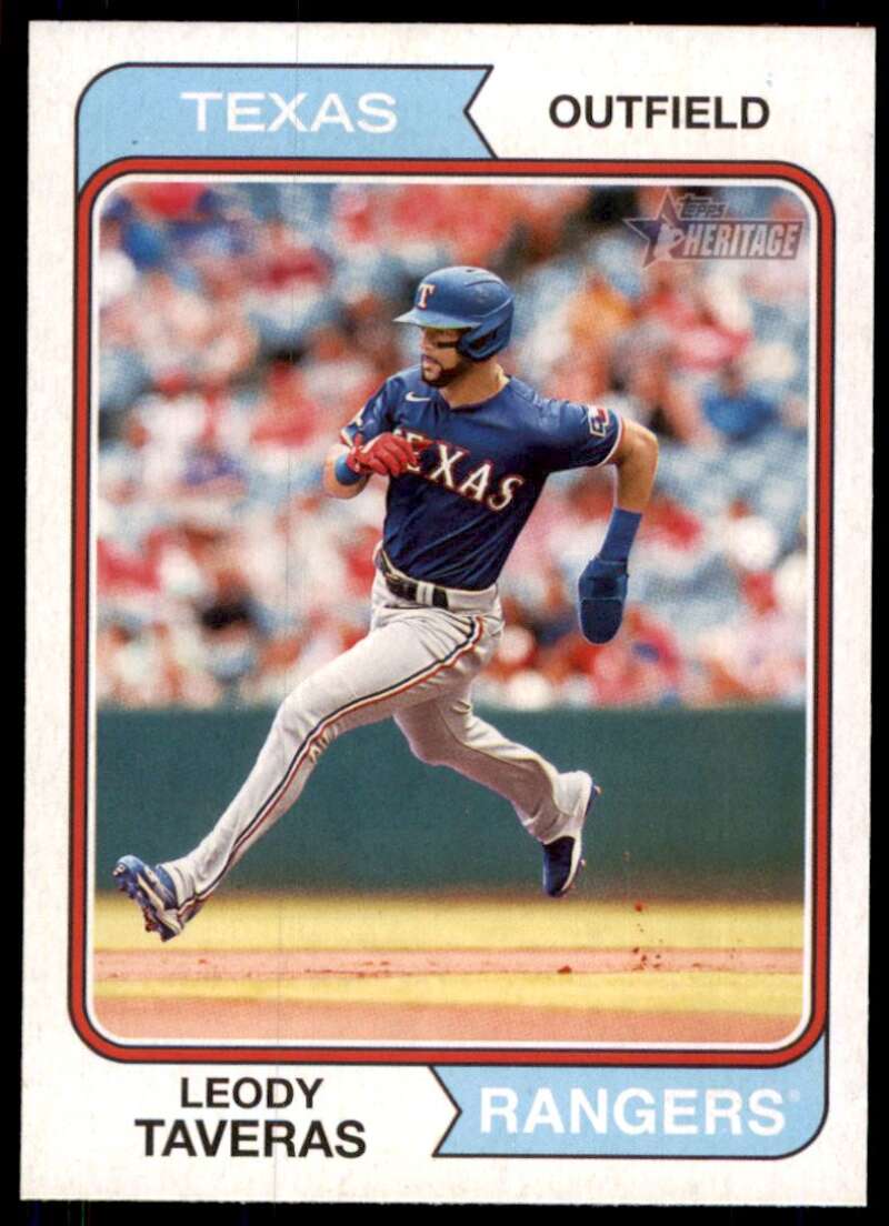 2023 Topps Heritage #323 Leody Taveras NM-MT Rangers