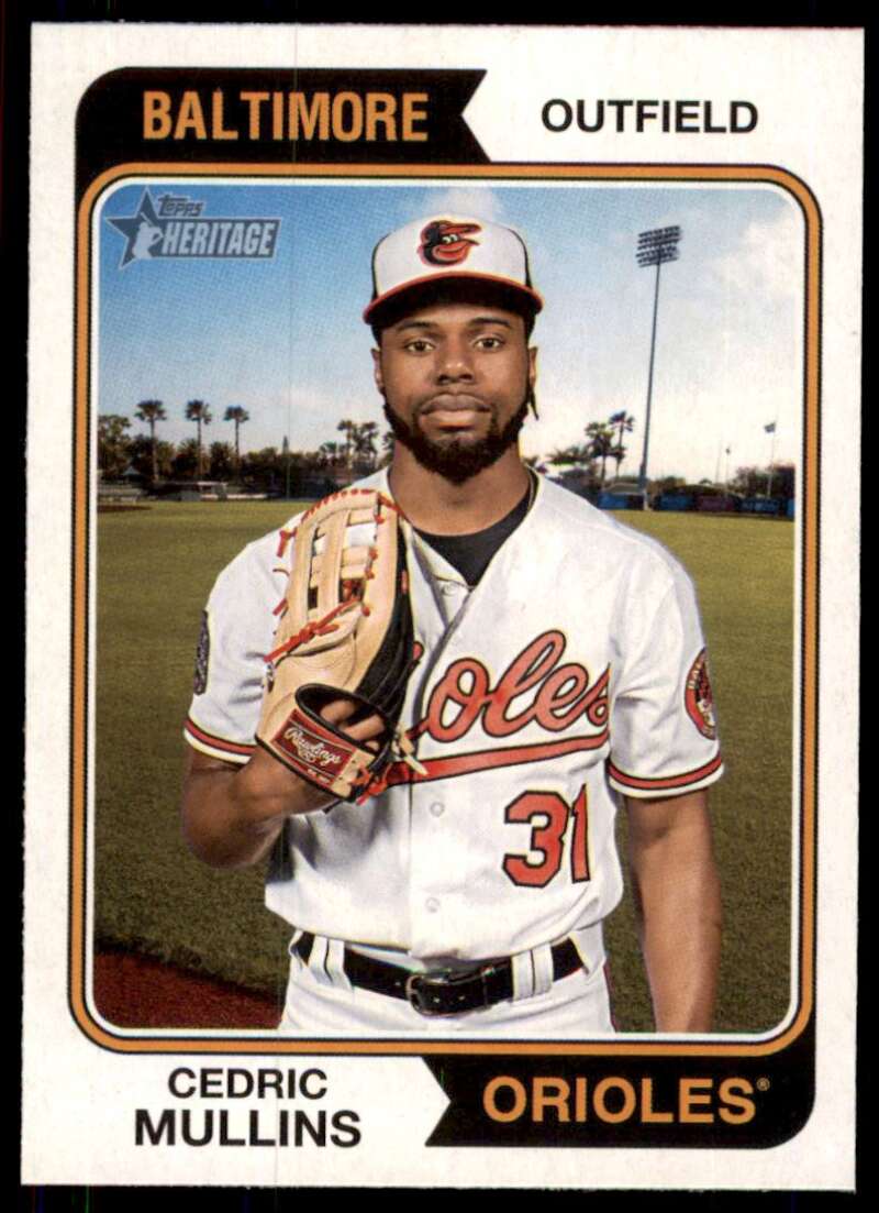2023 Topps Heritage #356 Cedric Mullins NM-MT Orioles