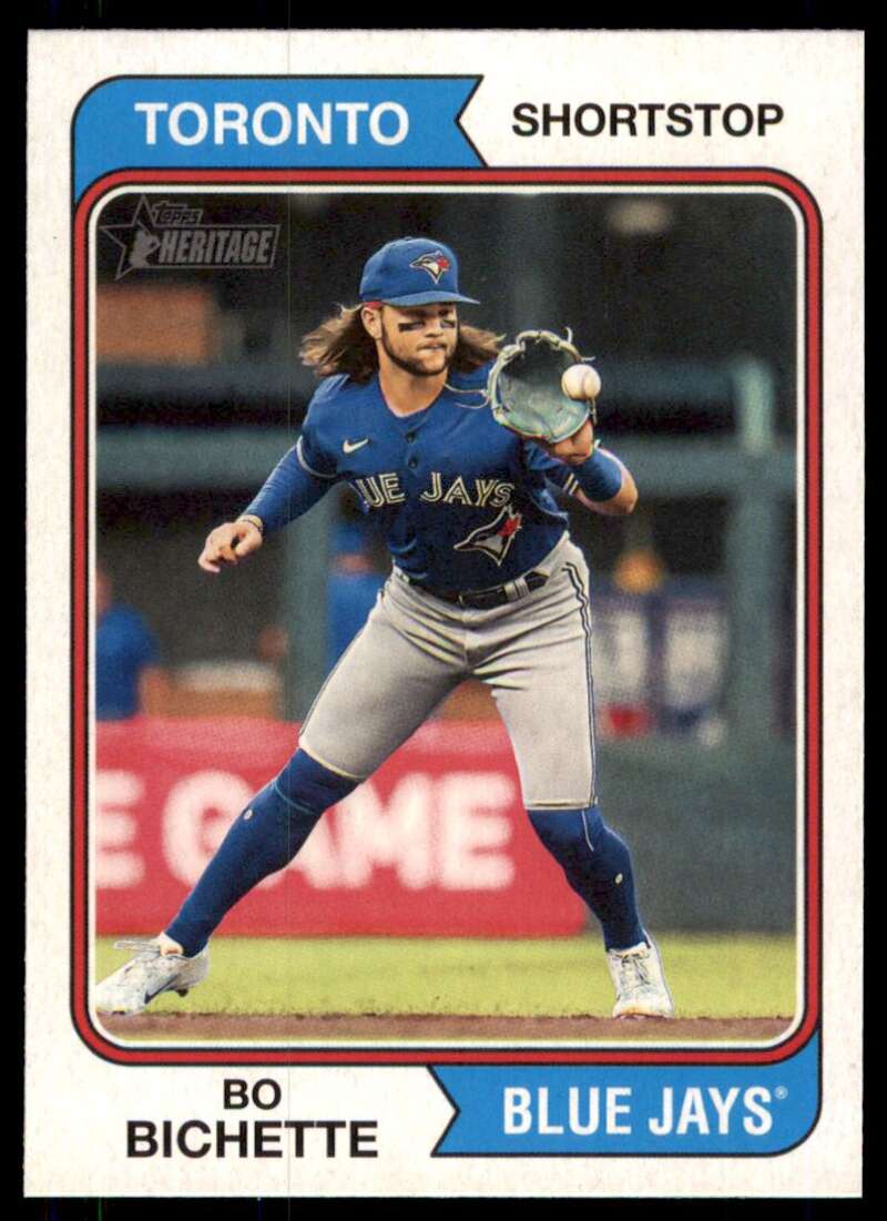 2023 Topps Heritage #360 Bo Bichette NM-MT Blue Jays