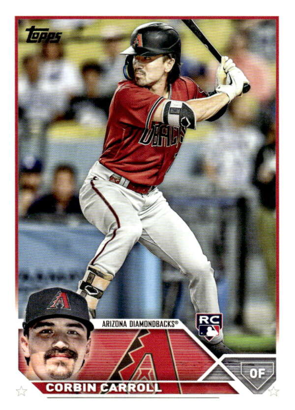 2023 Topps #401 Corbin Carroll NM-MT RC Rookie Diamondbacks