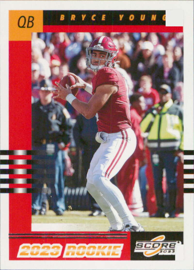 2023 Score 2003 Throwback Rookie #1 Bryce Young NM Near Mint
