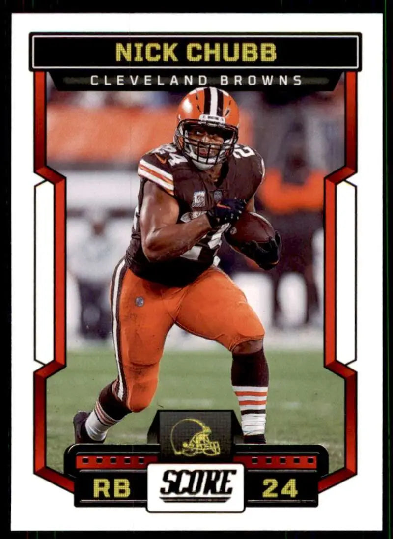 2023 Score #207 Nick Chubb NM Near Mint