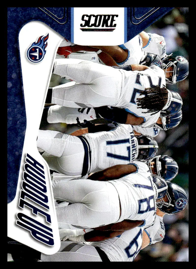 2023 Score Huddle Up #6 Tennessee Titans NM Near Mint