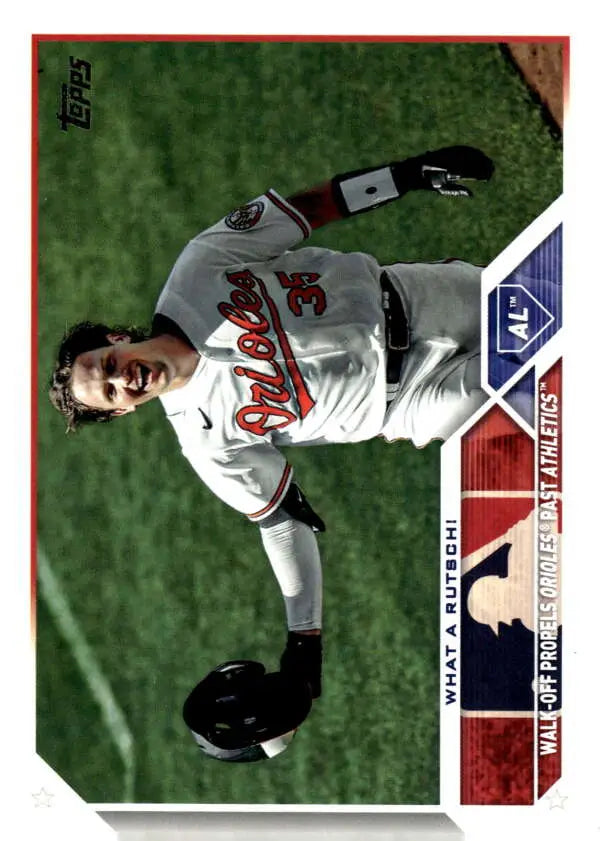2023 Topps Update Series #US7 Adley Rutschman Season Highlight NM-MT Orioles