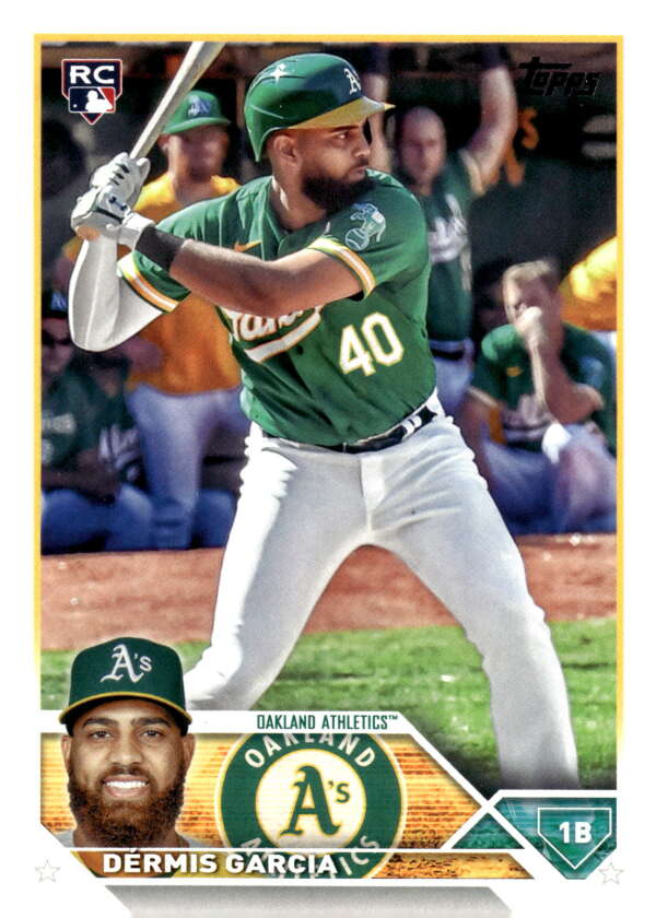 2023 Topps Update Series #US11 Dermis Garcia NM-MT RC Rookie