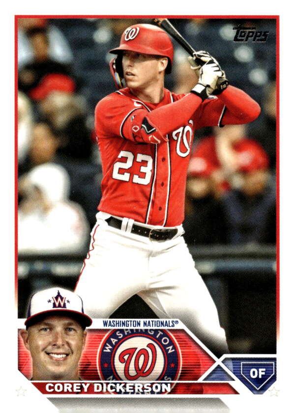 2023 Topps Update Series #US140 Corey Dickerson NM-MT