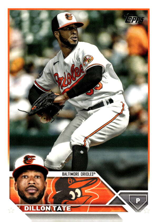 2023 Topps Update Series #US219 Dillon Tate NM-MT