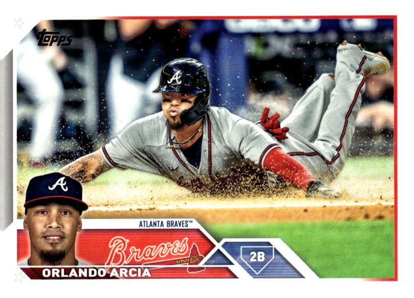 2023 Topps Update Series #US234 Orlando Arcia NM-MT Braves