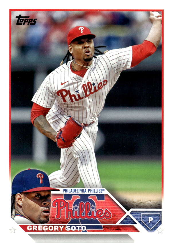 2023 Topps Update Series #US252 Gregory Soto NM-MT Phillies