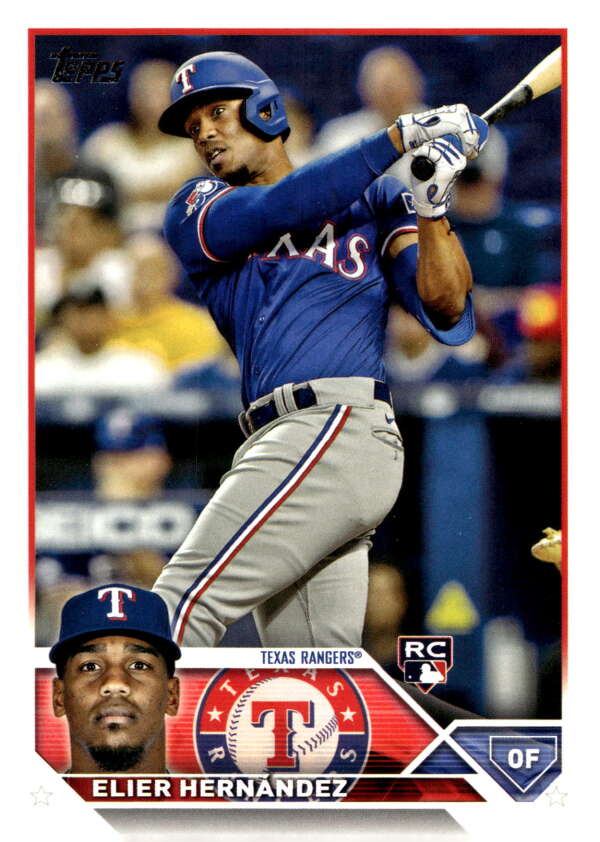 2023 Topps Update Series #US304 Elier Hernandez NM Near Mint RC Rookie