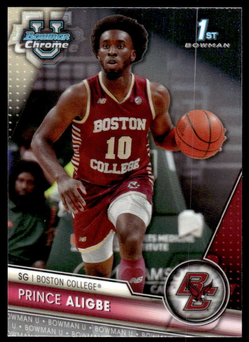 2023-24 Bowman University Chrome #13 Prince Aligbe NM-MT