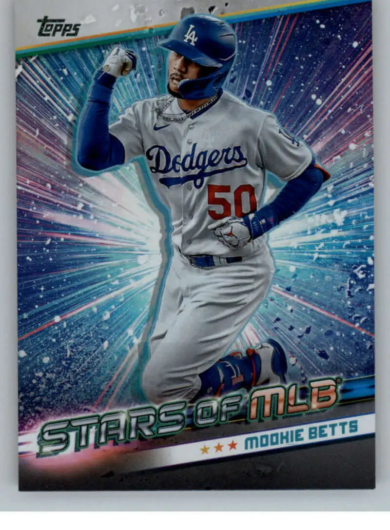 2024 Topps Stars of MLB #SMLB-9 Mookie Betts NM-MT Dodgers