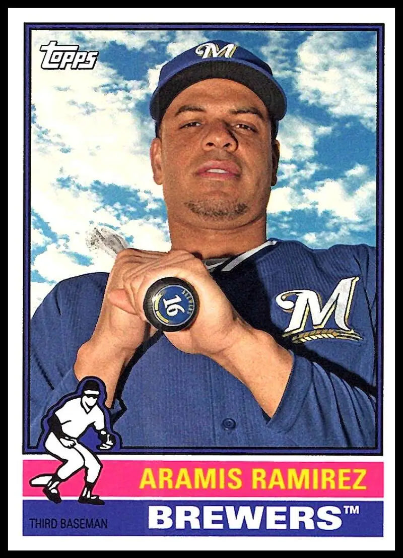 2015 Topps Archives #130 Aramis Ramirez (1976 Topps) NM-MT Brewers
