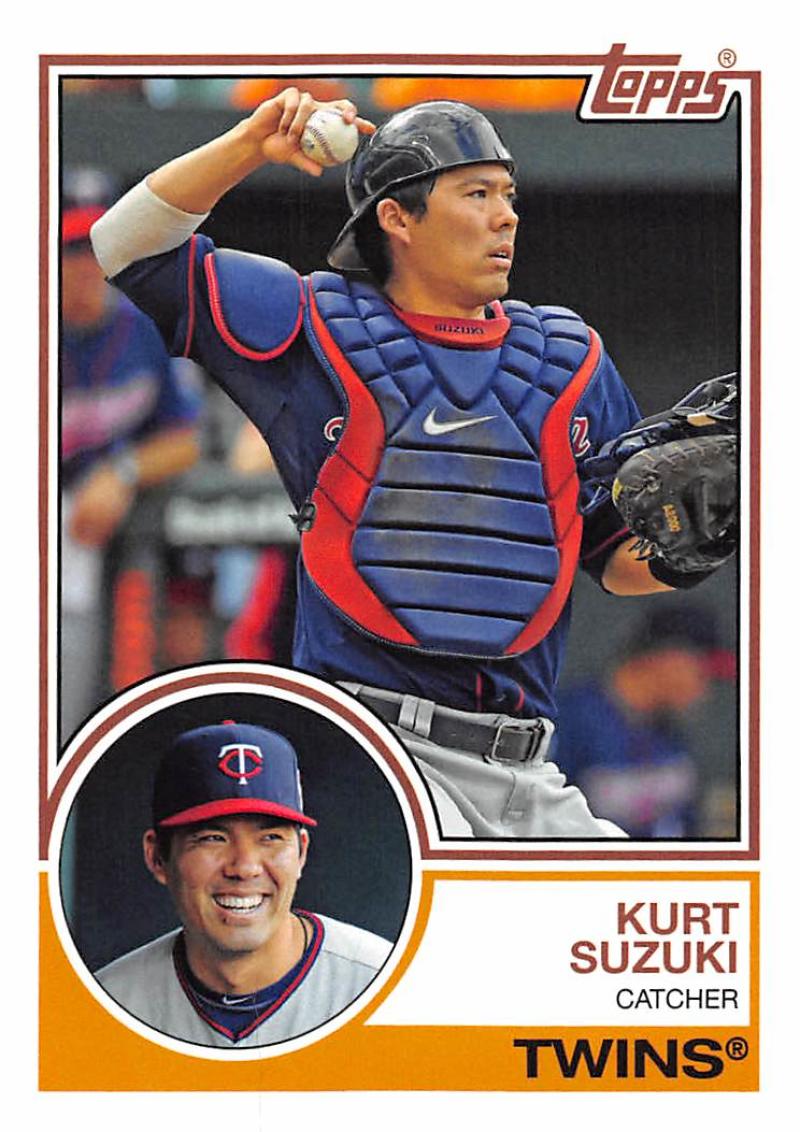 2015 Topps Archives #219 Kurt Suzuki (1983 Topps) NM-MT