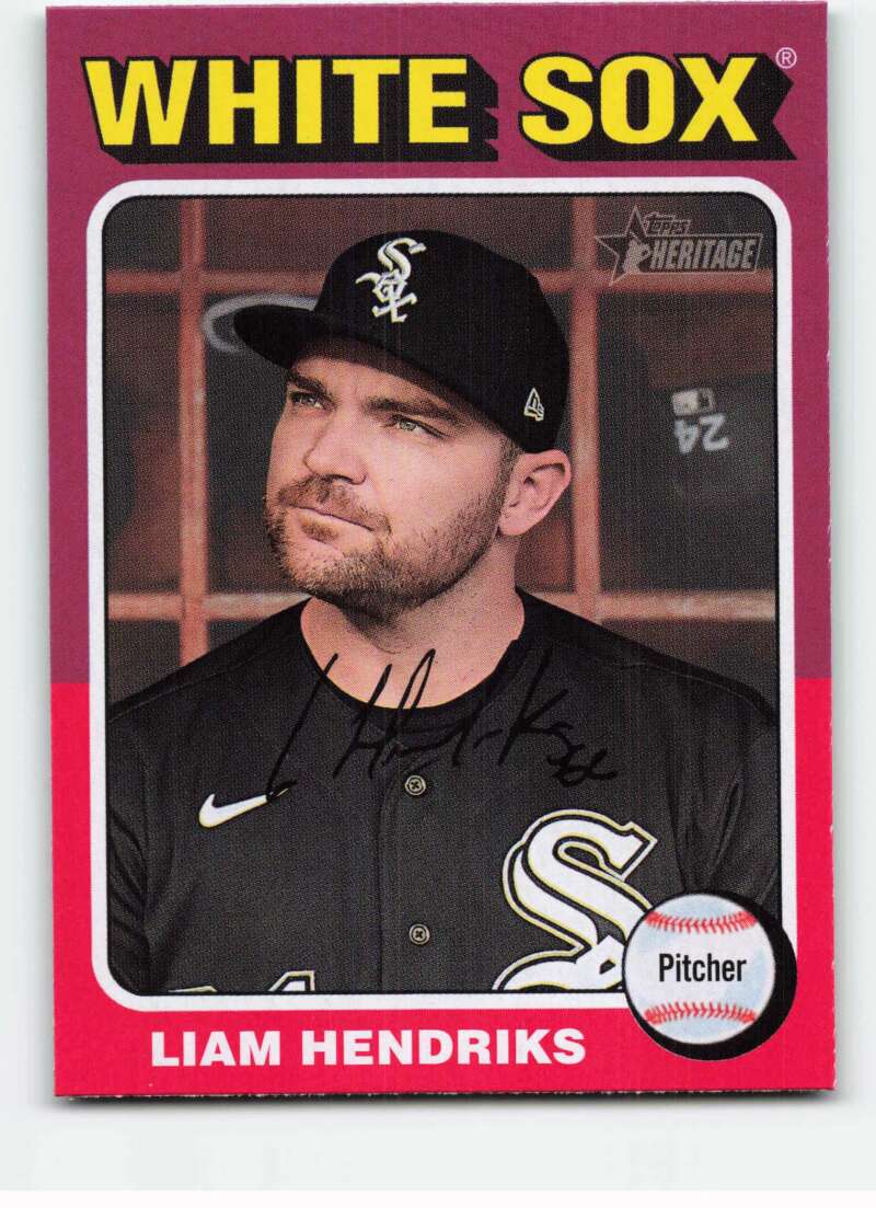 2024 Topps Heritage #351 Liam Hendriks NM-MT White Sox