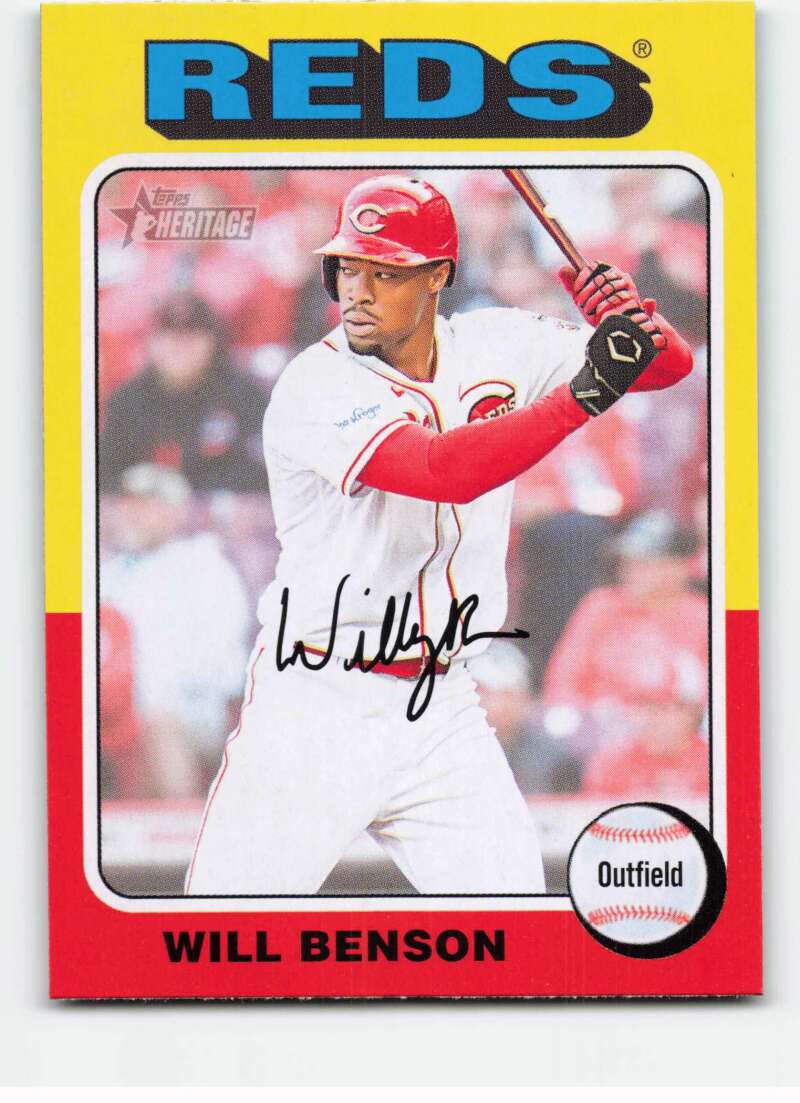 2024 Topps Heritage #375 Will Benson NM-MT Reds