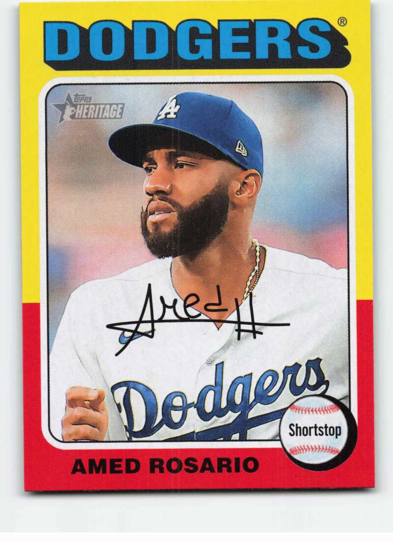 2024 Topps Heritage #377 Amed Rosario NM-MT Dodgers