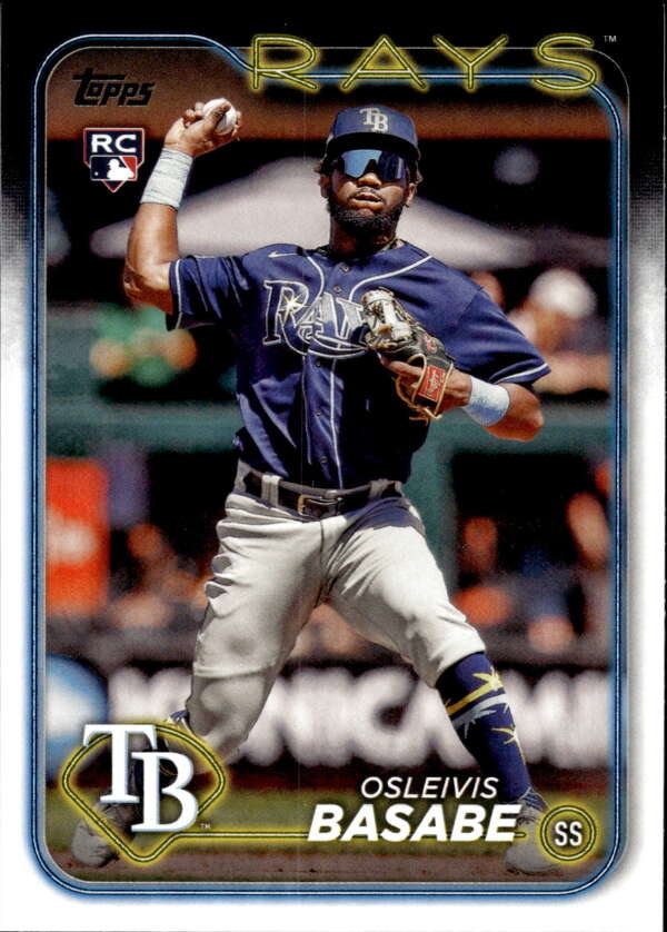 2024 Topps #440 Osleivis Basabe NM-MT RC Rookie Rays
