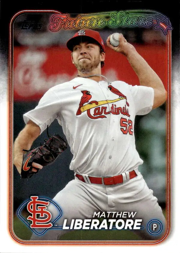 2024 Topps #584 Matthew Liberatore NM-MT Cardinals