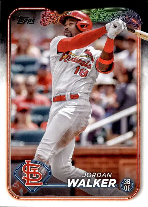 2024 Topps #642 Jordan Walker NM-MT Cardinals