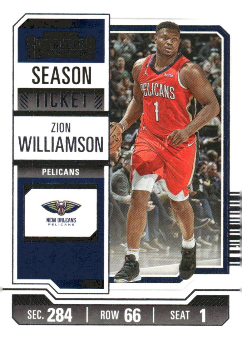 2023-24 Panini Contenders Season Ticket Retail #79 Zion Williamson NM-MT Pelicans