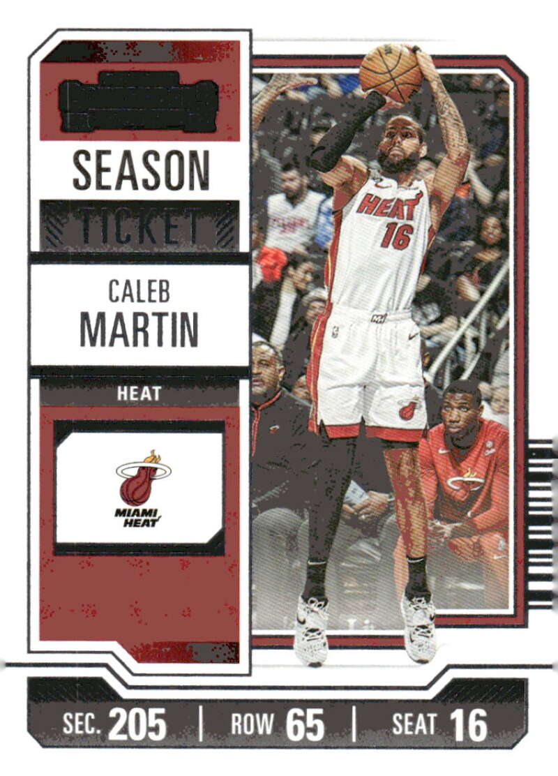 2023-24 Panini Contenders Season Ticket Retail #94 Caleb Martin NM-MT Heat