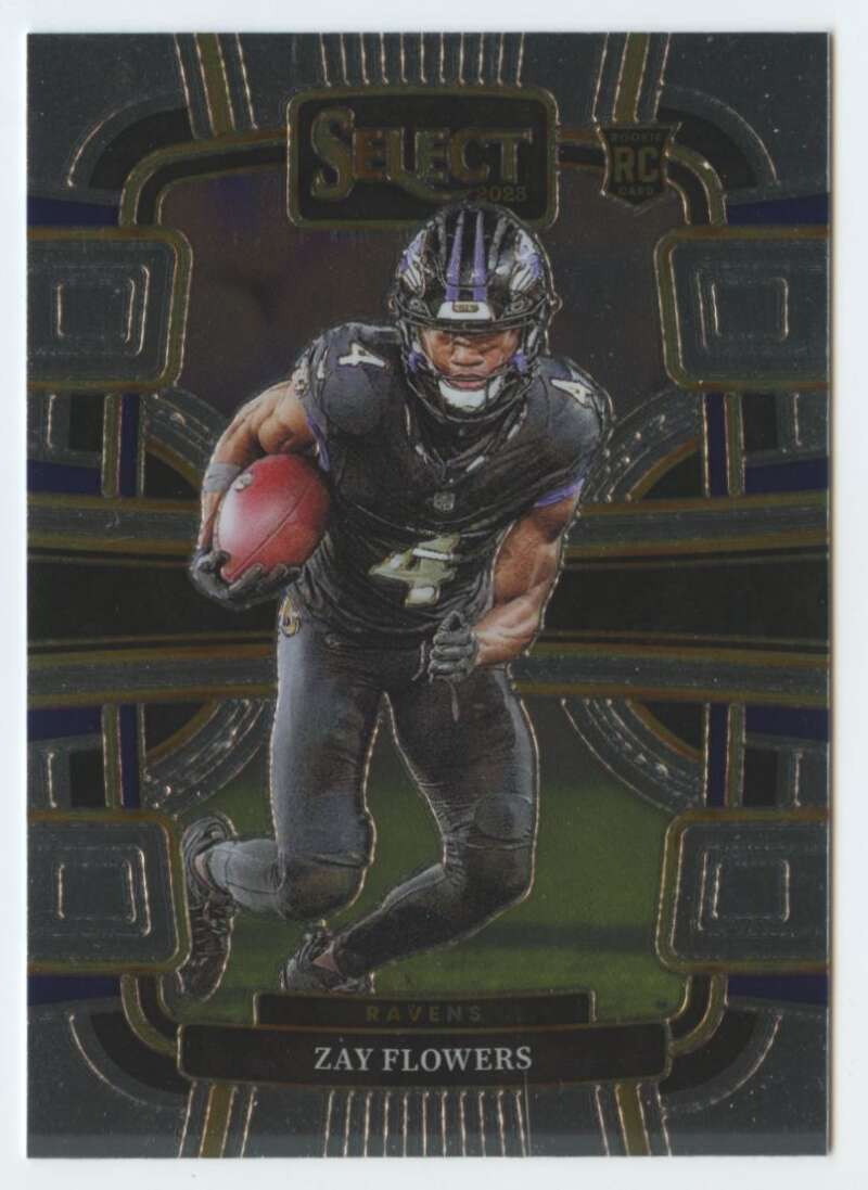 2023 Panini Select #8 Zay Flowers Concourse NM-MT Ravens