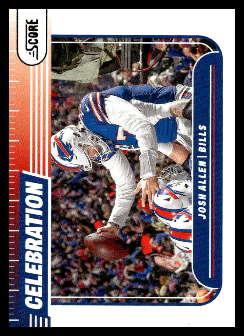 2024 Score Celebration #20 Josh Allen NM-MT Bills
